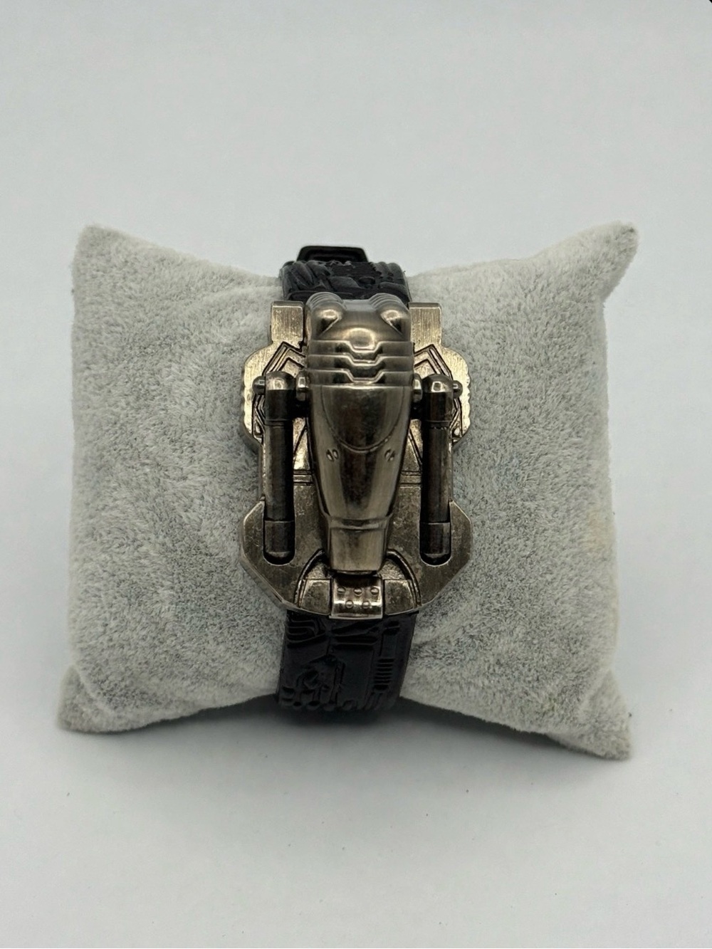 vintage 1999 Star Wars Episode I Battle Droid Die-Cast Digital watch 42 mm